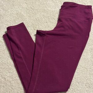 High Waisted Magenta Gap Leggings